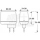 CARICABATTERIA PB 27,6V 450MA