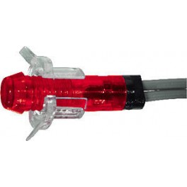 segnalatore luminoso rosso lampada al neon 220v