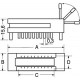 ZOCCOLO  FORZA INS. ZERO 24 PINS 