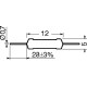 RESITENZA 2W  10 OHM 5% OSSIDO METALLICO